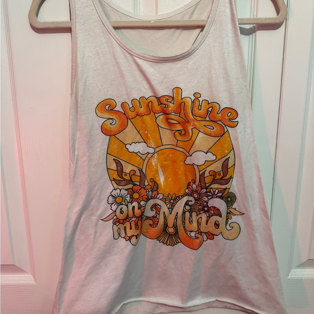 Sunshine Graphic Tank Top